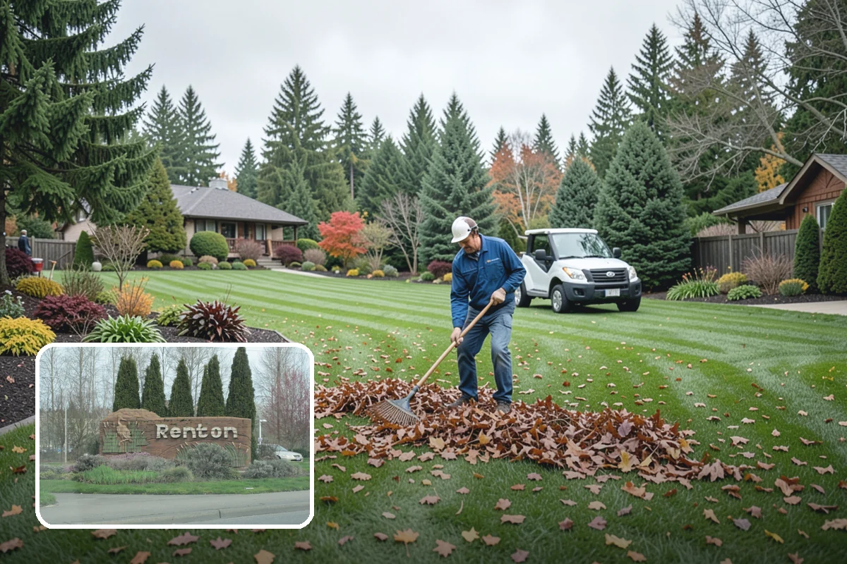 Lawn Edging in Renton, King County, WA - Sharp defined borders that frame the whole yard