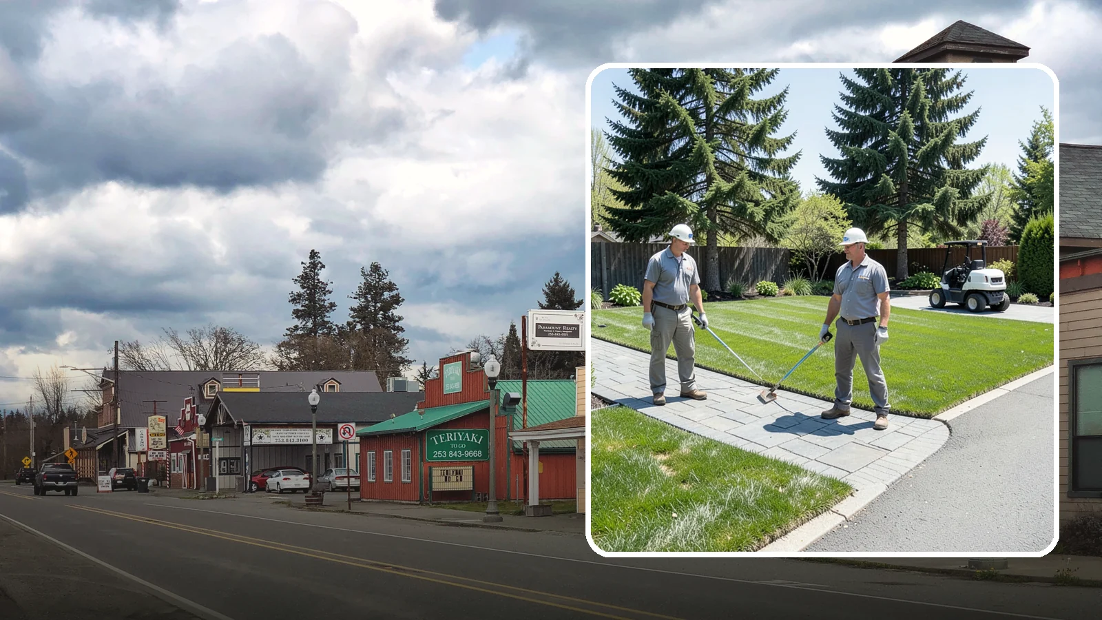 Lawn Edging in Roy, Pierce County, WA - Crisp lawn edges that give your yard a clean, finished border along walkways, driveways, and beds.