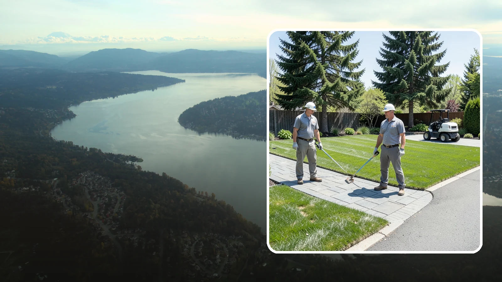 Lawn Edging in Sammamish, King County, WA - Crisp lawn edges that give your yard a clean, finished border along walkways, driveways, and beds.