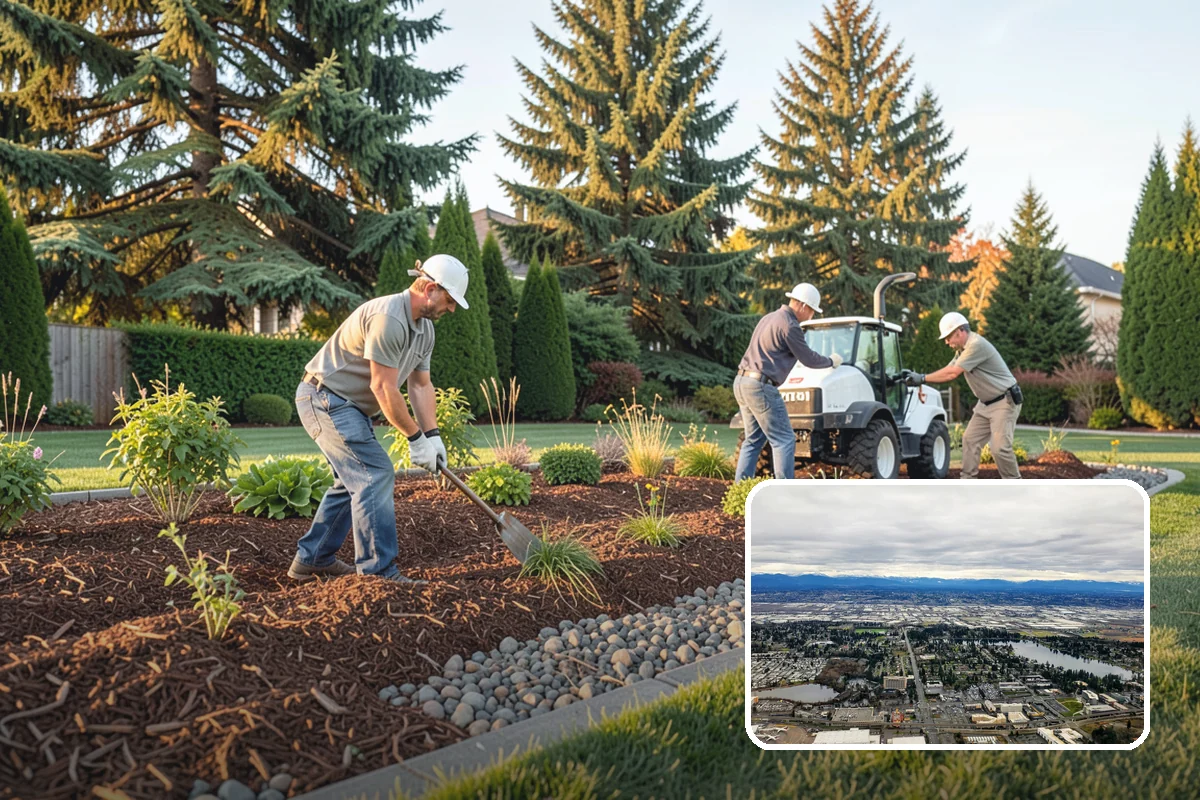 Lawn Edging in SeaTac, King County, WA - Sharp defined borders that frame the whole yard