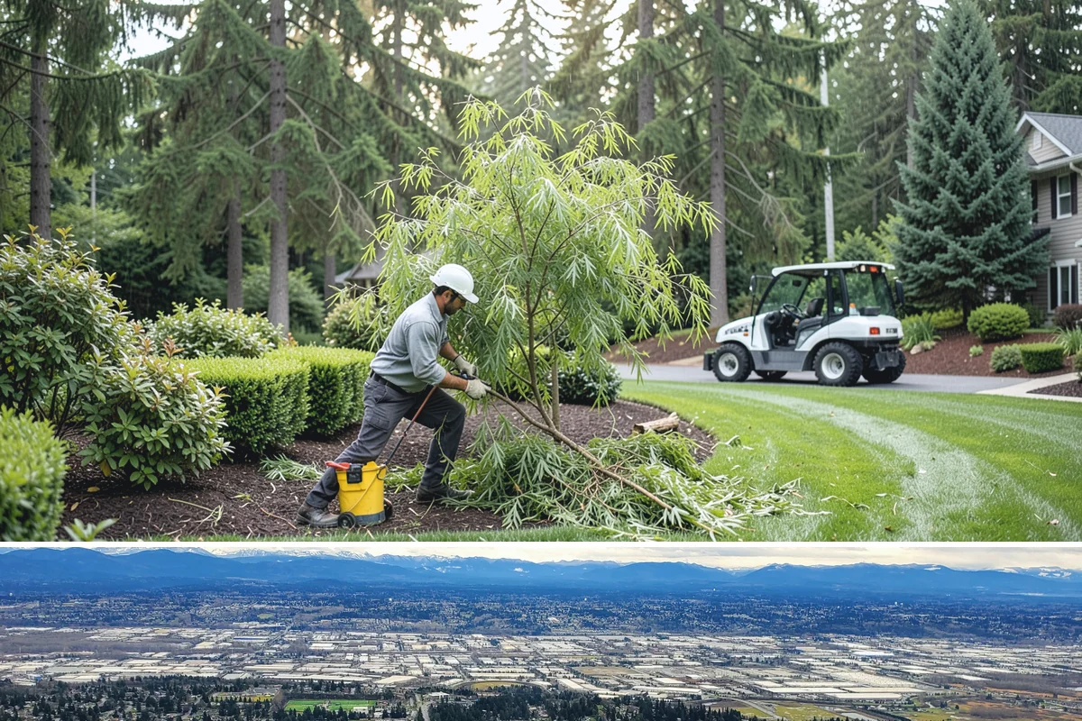 Lawn Edging in SeaTac, King County, WA - Best maintained through the growing season alongside regular mowing