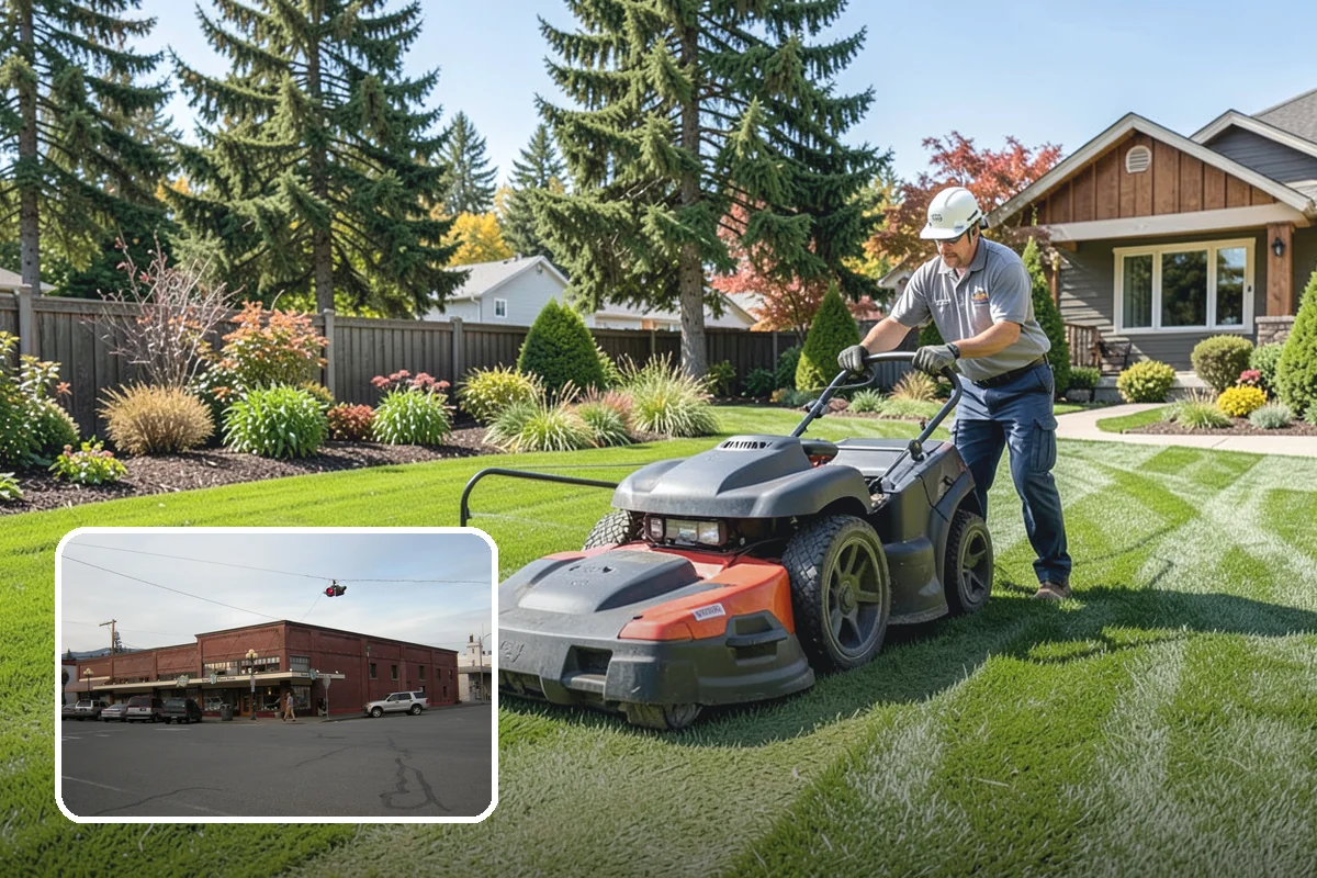 Lawn Edging in Sedro-Woolley, Skagit County, WA - Sharp defined borders that frame the whole yard
