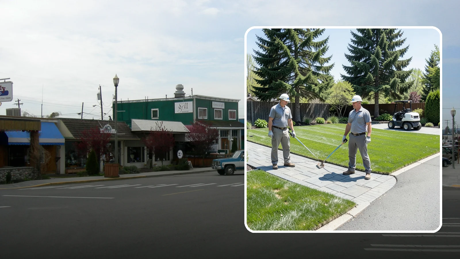 Lawn Edging in Stanwood, Snohomish County, WA - Crisp lawn edges that give your yard a clean, finished border along walkways, driveways, and beds.