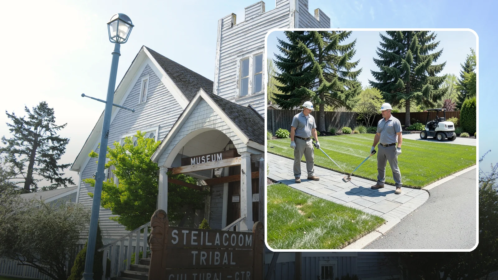Lawn Edging in Steilacoom, Pierce County, WA - Crisp lawn edges that give your yard a clean, finished border along walkways, driveways, and beds.