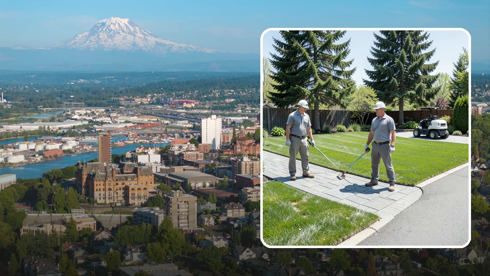 Lawn Edging in Tacoma, Pierce County, WA - Crisp lawn edges that give your yard a clean, finished border along walkways, driveways, and beds.