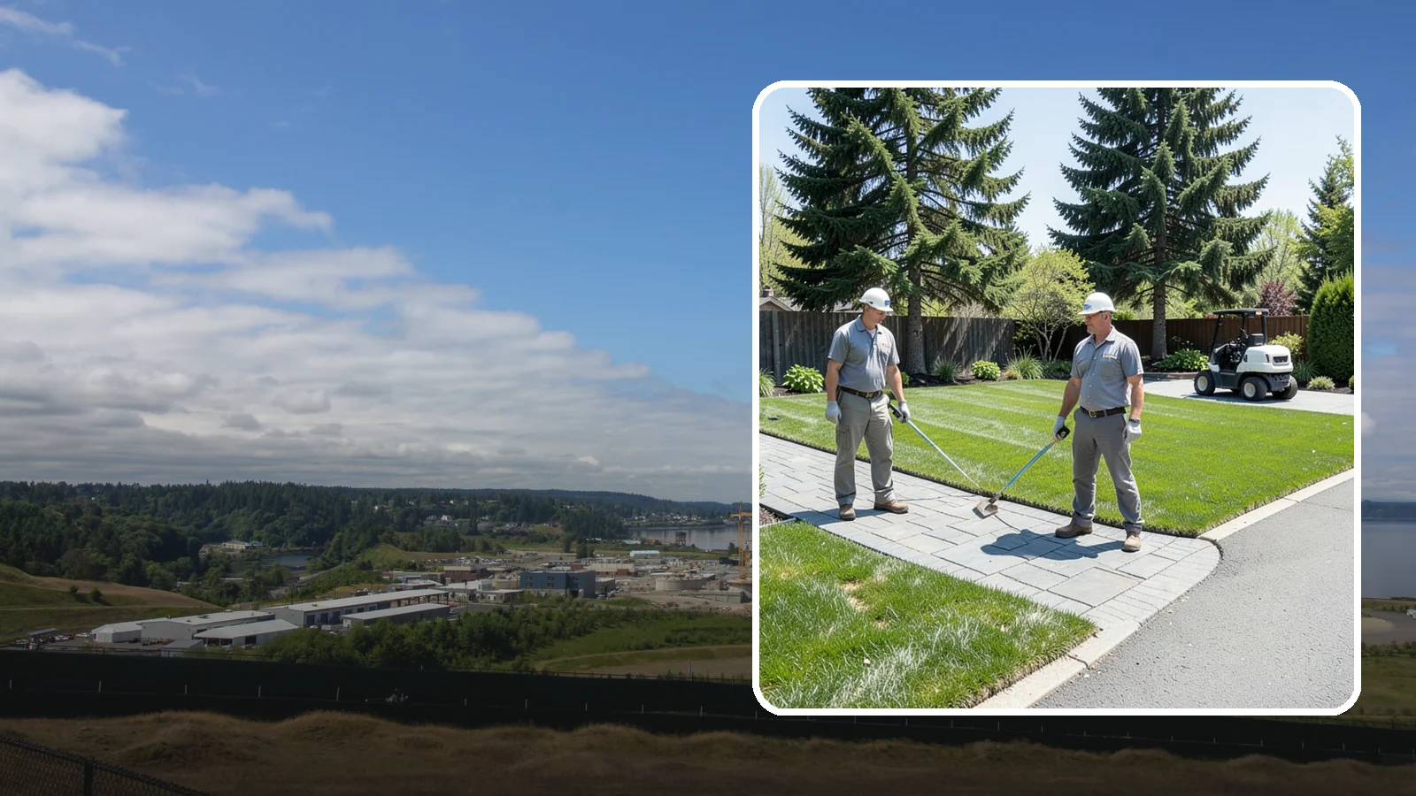 Lawn Edging in University Place, Pierce County, WA - Crisp lawn edges that give your yard a clean, finished border along walkways, driveways, and beds.