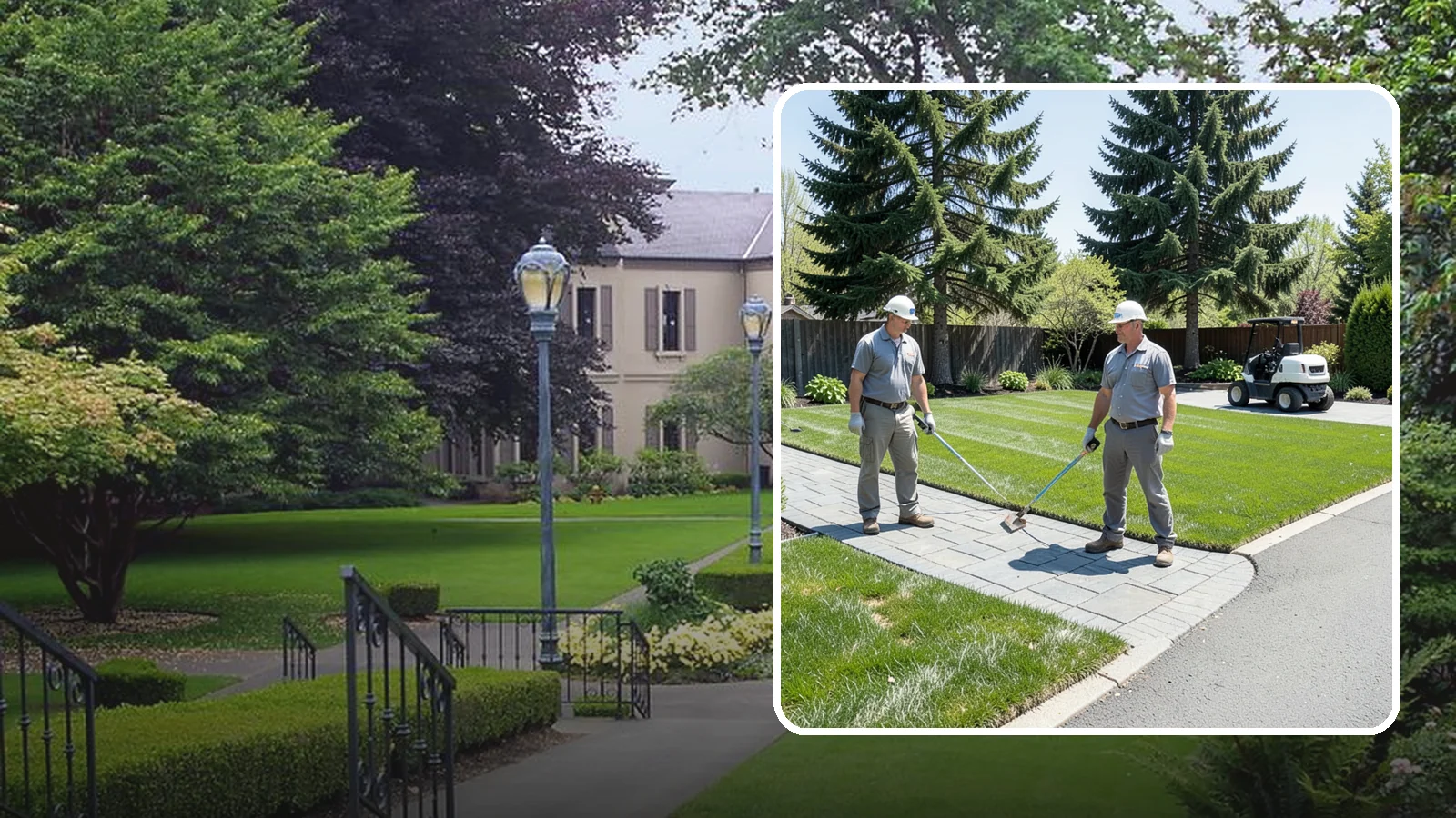 Lawn Edging in Woodinville, King County, WA - Crisp lawn edges that give your yard a clean, finished border along walkways, driveways, and beds.