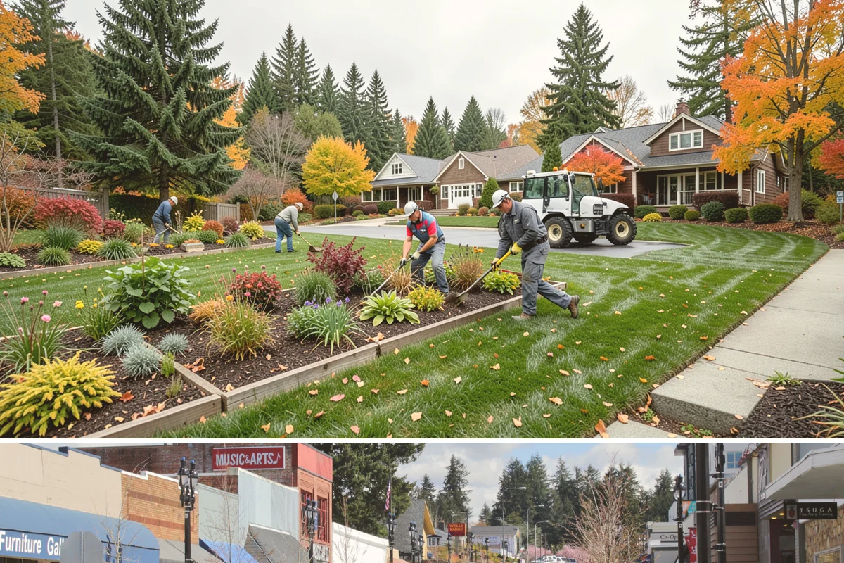 Lawn Fertilization in Bothell, King County, WA - Multiple applications spring through fall