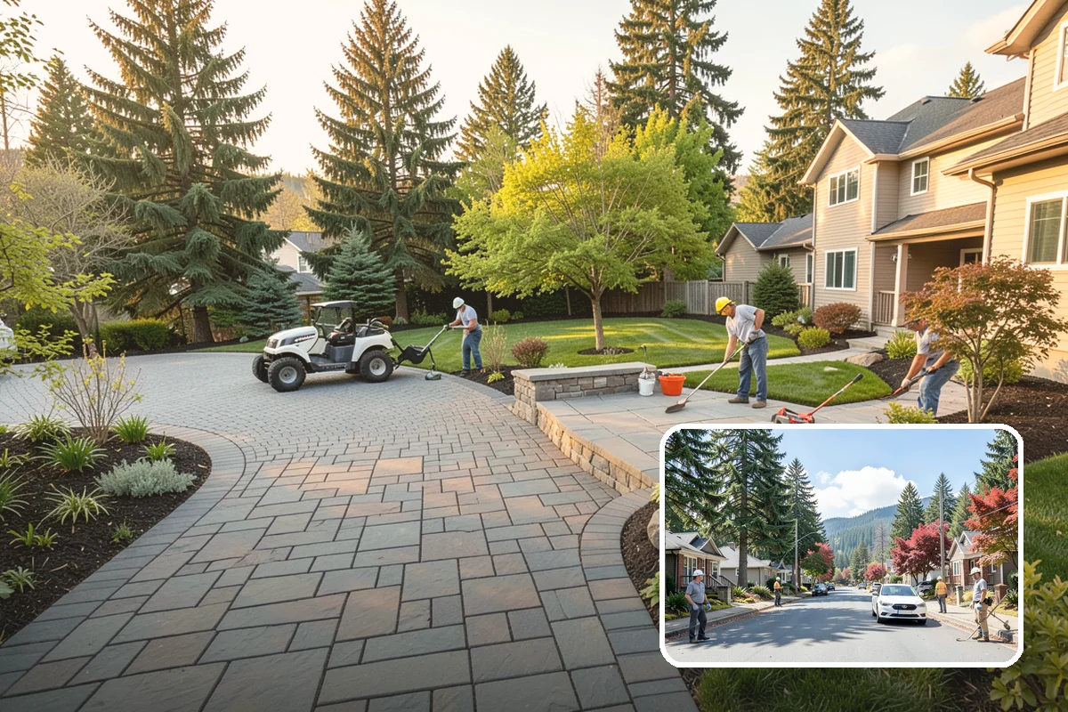 Lawn Fertilization in Hunts Point, King County, WA - Thicker greener grass that crowds out weeds