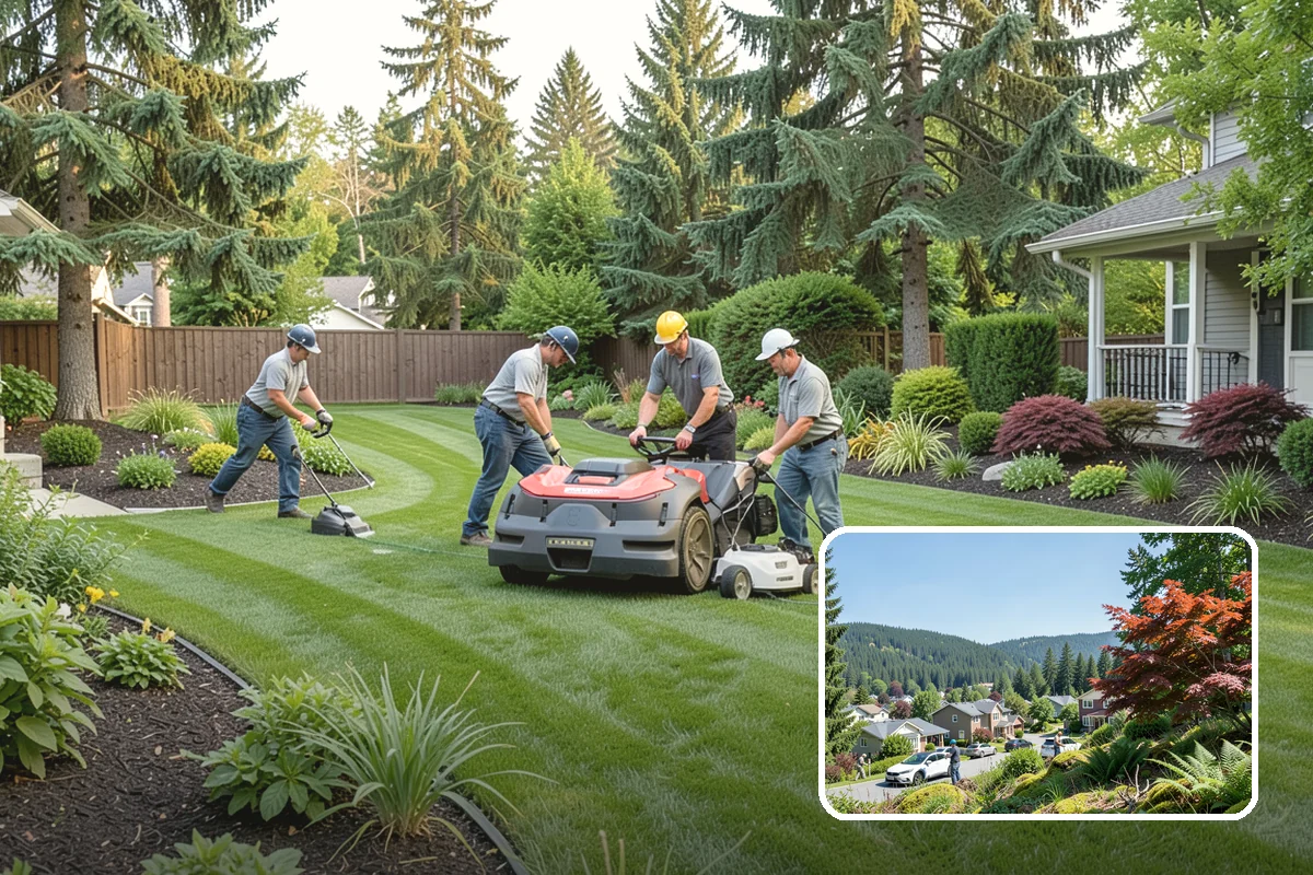 Lawn Fertilization in Index, Snohomish County, WA - Thicker greener grass that crowds out weeds