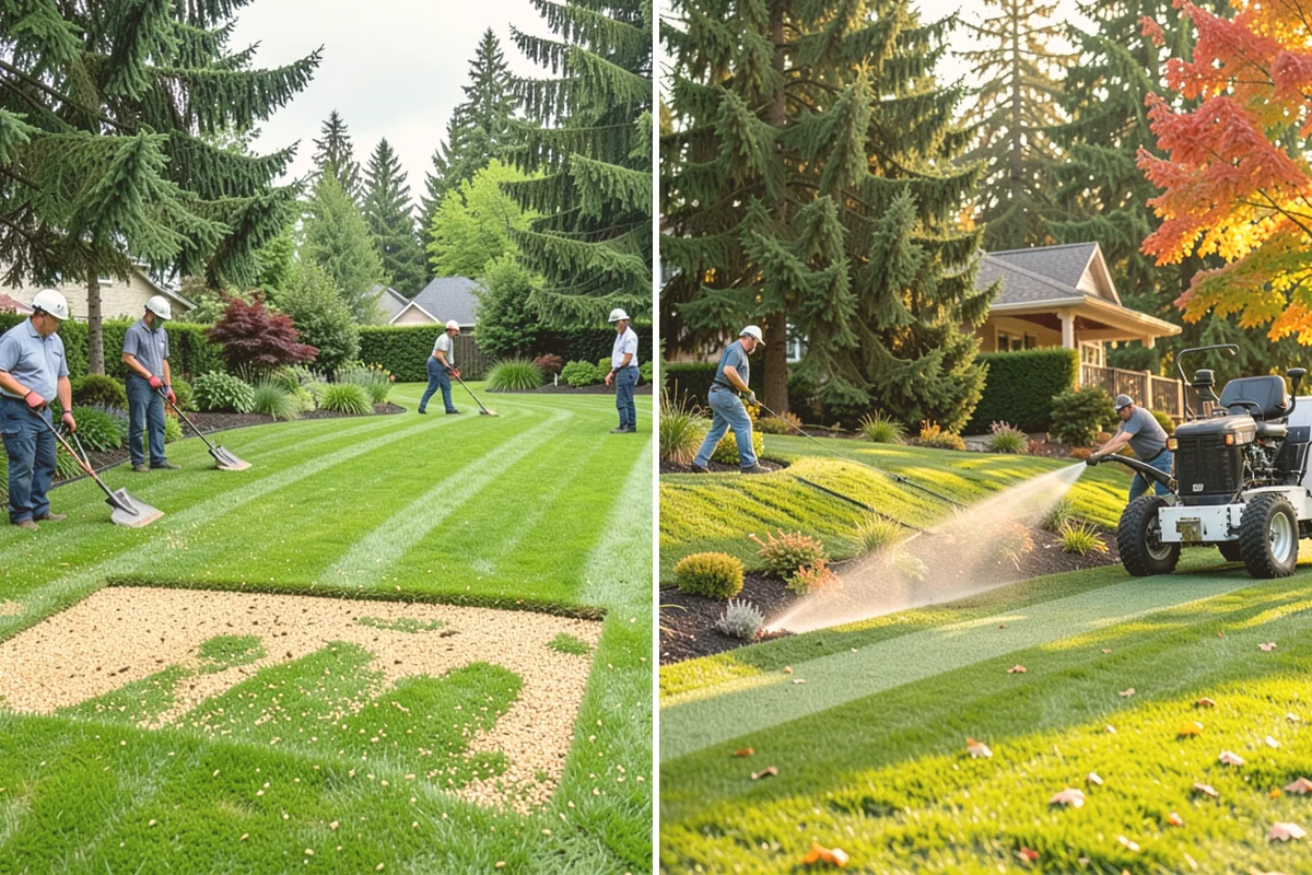 Lawn Fertilization in Langley, Island County, WA - Test or assess soil and turf condition