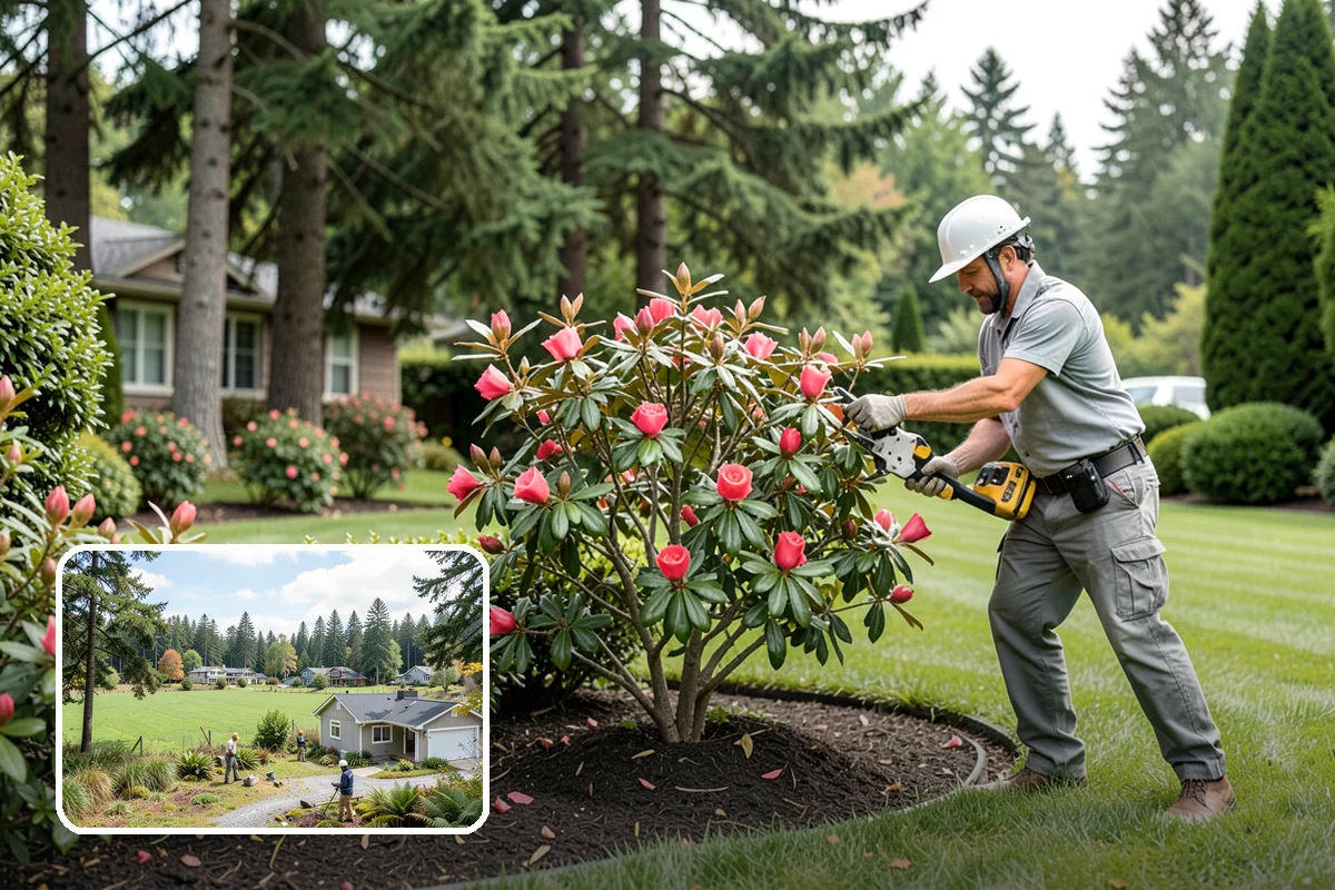 Lawn Fertilization in Lyman, Skagit County, WA - Thicker greener grass that crowds out weeds