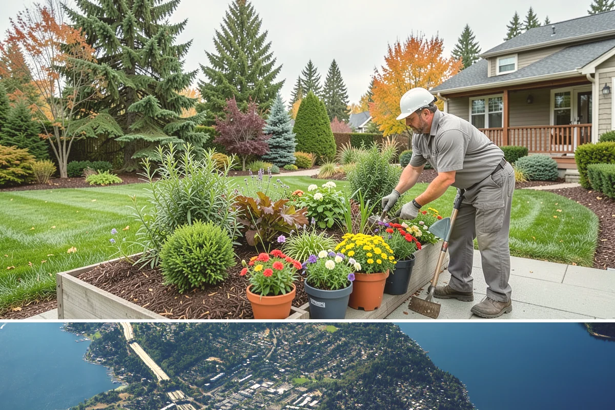 Lawn Fertilization in Mercer Island, King County, WA - Multiple applications spring through fall