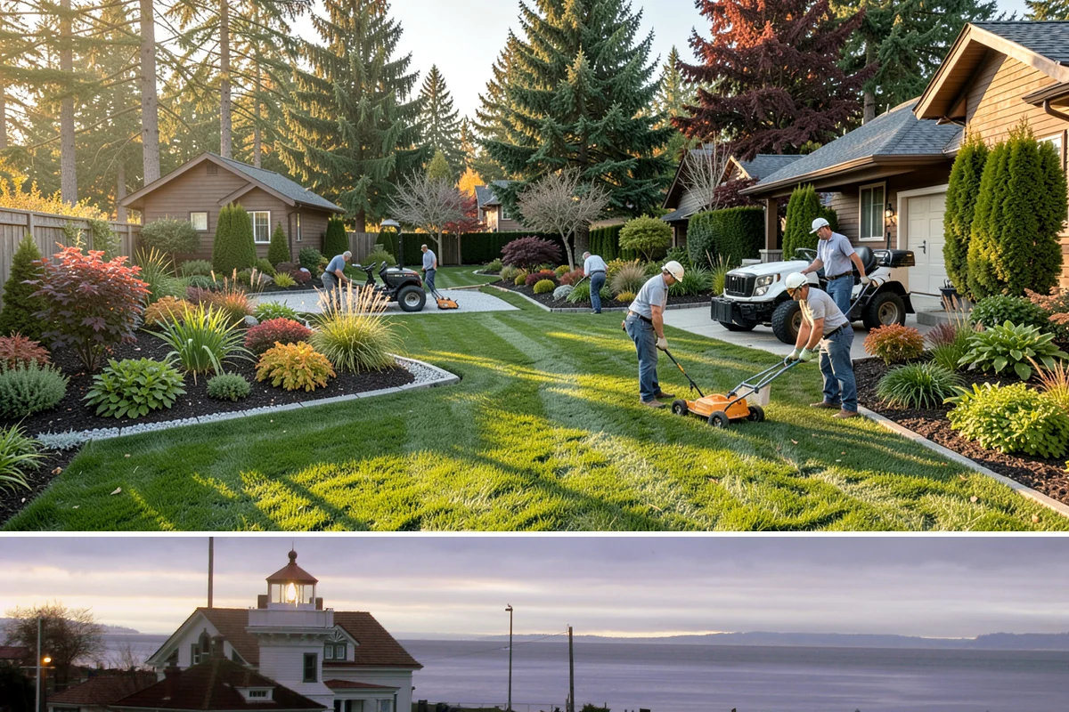 Lawn Fertilization in Mukilteo, Snohomish County, WA - Multiple applications spring through fall