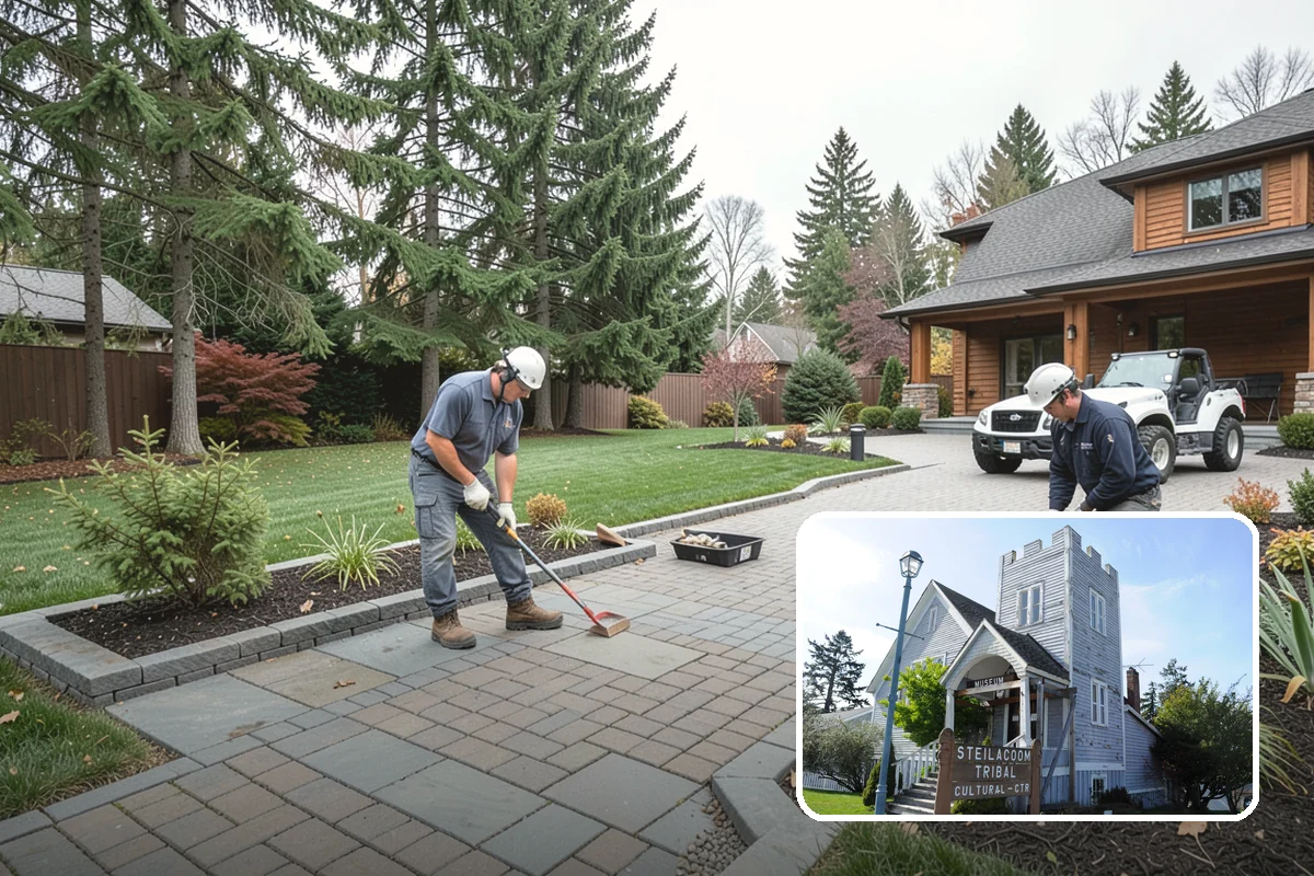Lawn Fertilization in Steilacoom, Pierce County, WA - Thicker greener grass that crowds out weeds