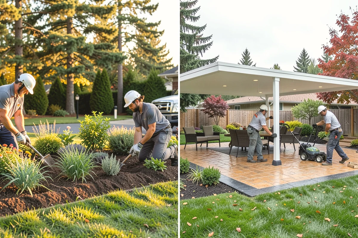 Lawn & Garden Renovation in Anacortes, Skagit County, WA - Walk the property and plan lawn and bed work