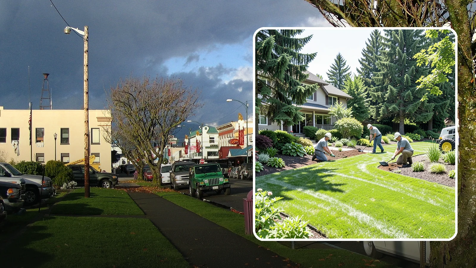 Lawn & Garden Renovation in Arlington, Snohomish County, WA - Whole-yard refresh that renovates both lawn and planting beds into a cohesive, healthy landscape.