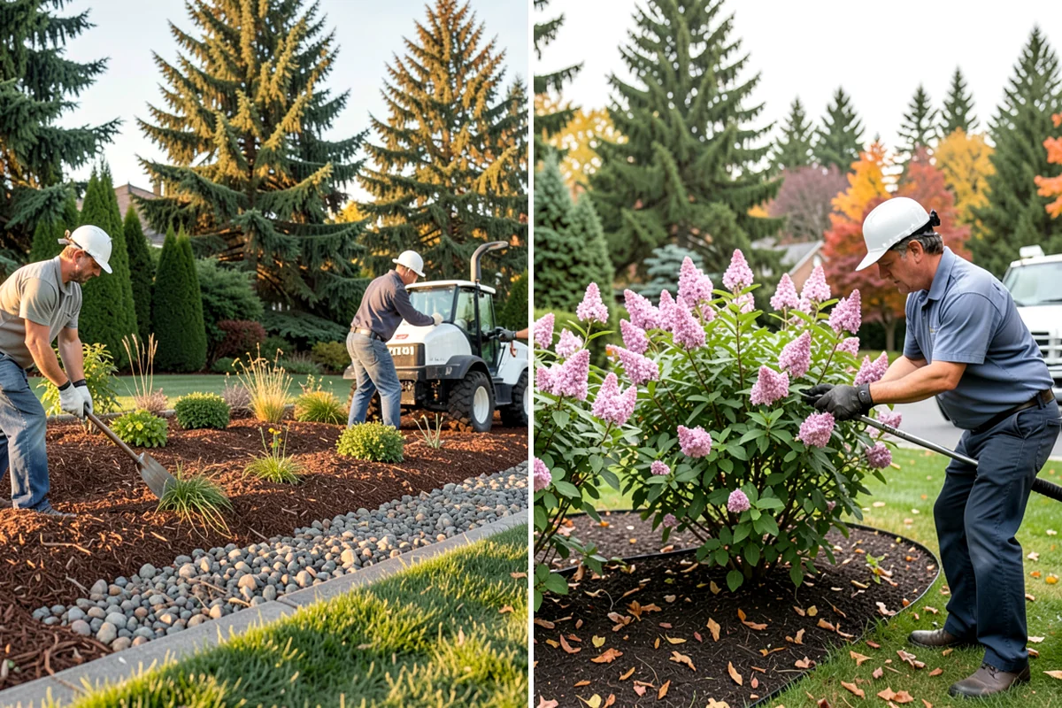 Lawn & Garden Renovation in Arlington, Snohomish County, WA - Walk the property and plan lawn and bed work