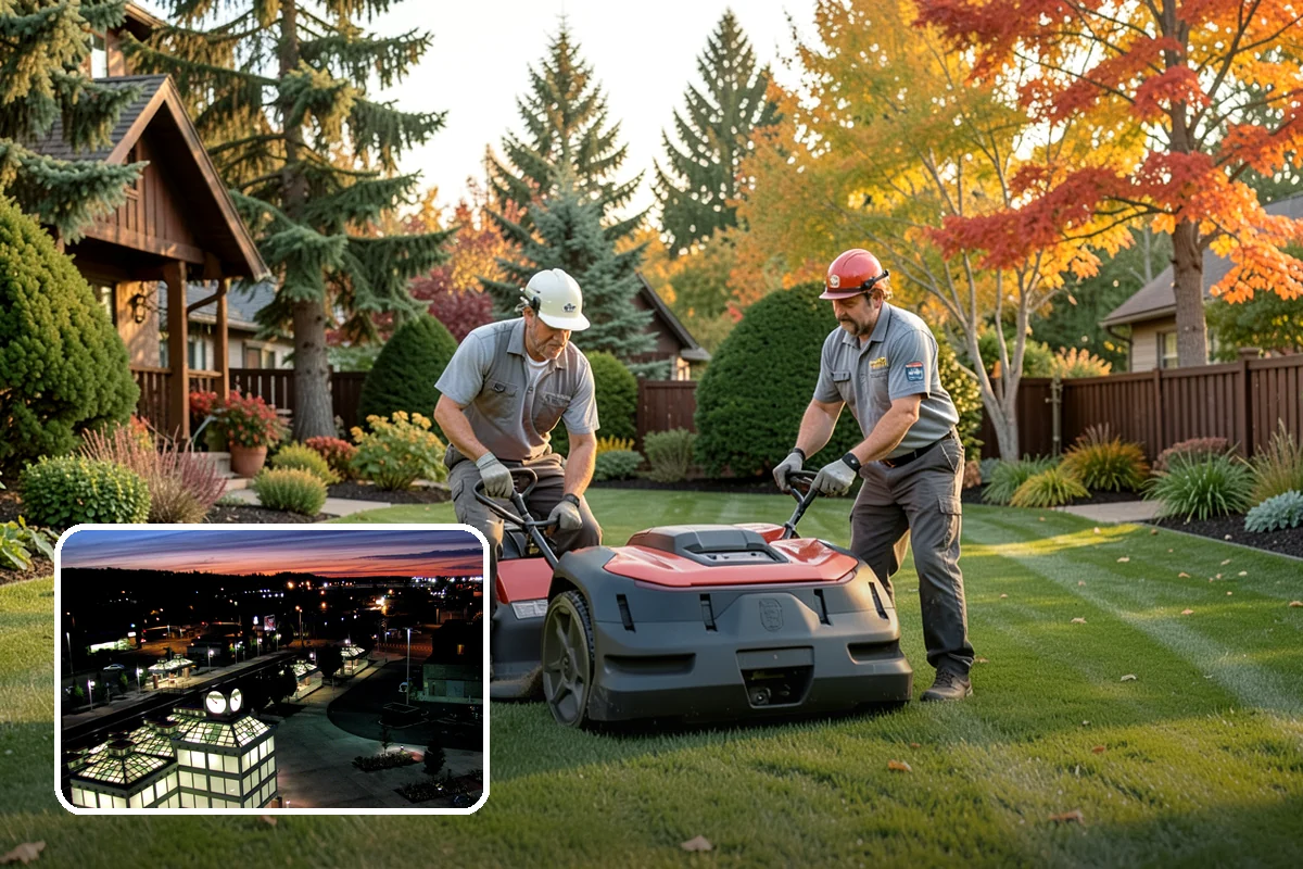 Lawn & Garden Renovation in Auburn, King County, WA - One project that refreshes lawn and beds together