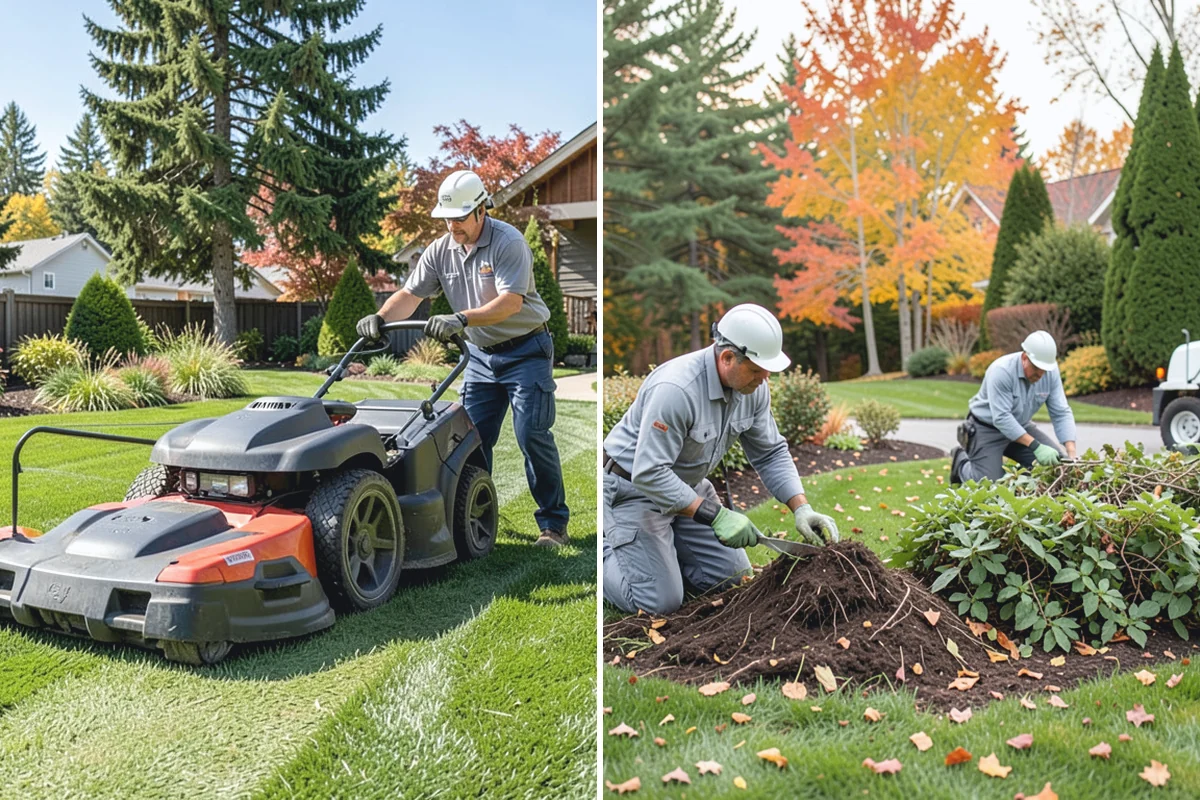 Lawn & Garden Renovation in Auburn, King County, WA - Walk the property and plan lawn and bed work