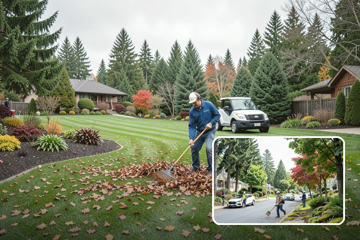 Lawn & Garden Renovation in Beaux Arts Village, King County, WA - One project that refreshes lawn and beds together