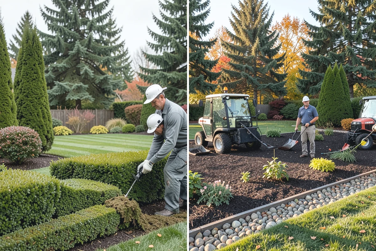 Lawn & Garden Renovation in Beaux Arts Village, King County, WA - Walk the property and plan lawn and bed work