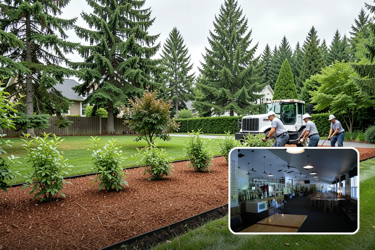 Lawn & Garden Renovation in Black Diamond, King County, WA - One project that refreshes lawn and beds together