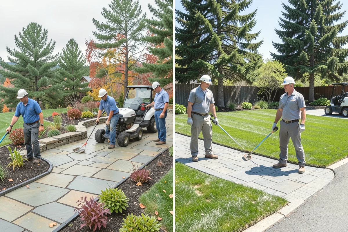 Lawn & Garden Renovation in Black Diamond, King County, WA - Walk the property and plan lawn and bed work