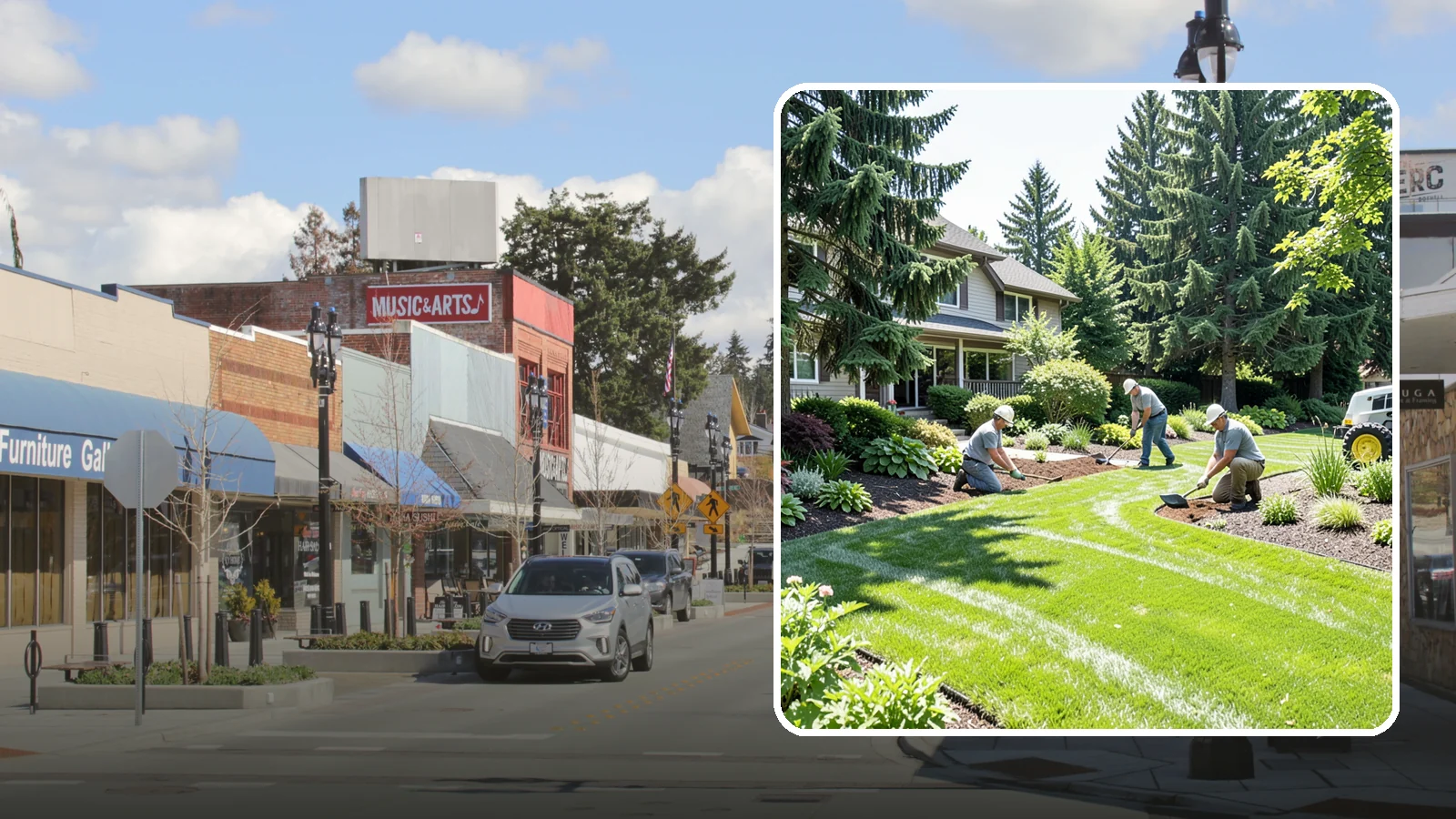 Lawn & Garden Renovation in Bothell, King County, WA - Whole-yard refresh that renovates both lawn and planting beds into a cohesive, healthy landscape.