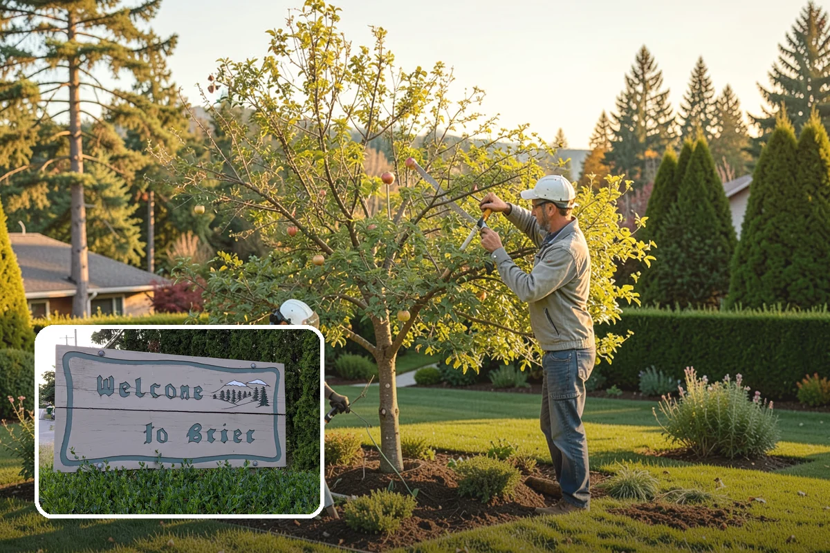 Lawn & Garden Renovation in Brier, Snohomish County, WA - One project that refreshes lawn and beds together