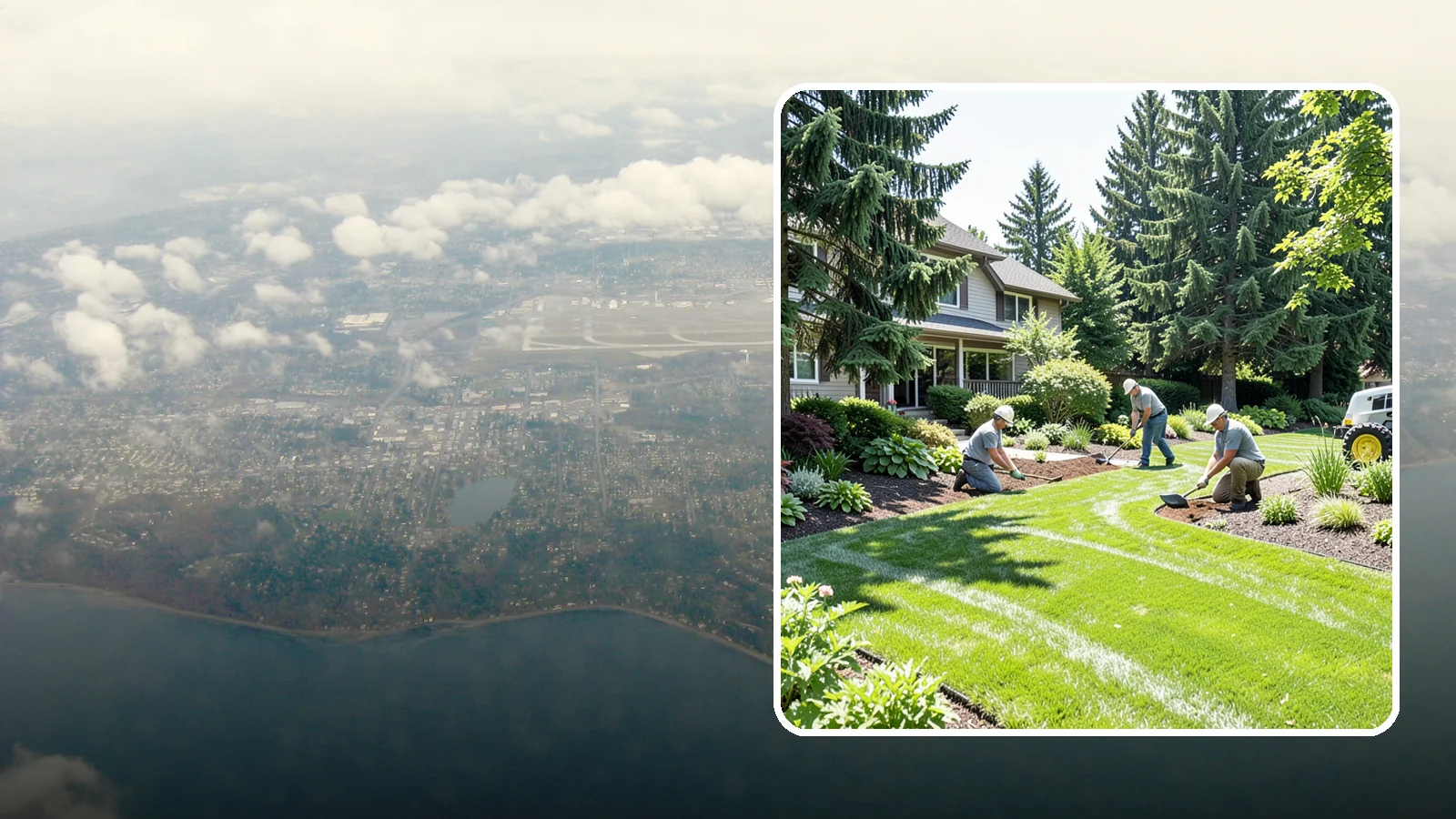 Lawn & Garden Renovation in Burien, King County, WA - Whole-yard refresh that renovates both lawn and planting beds into a cohesive, healthy landscape.