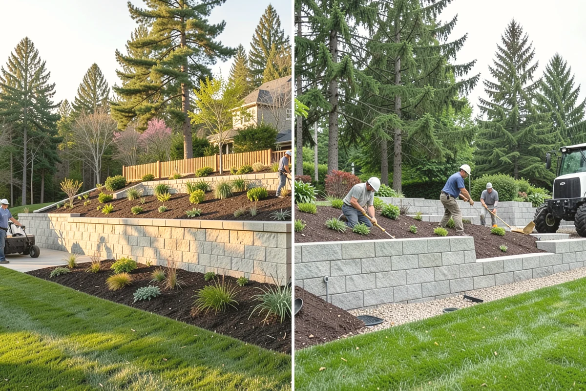 Lawn & Garden Renovation in Burien, King County, WA - Walk the property and plan lawn and bed work