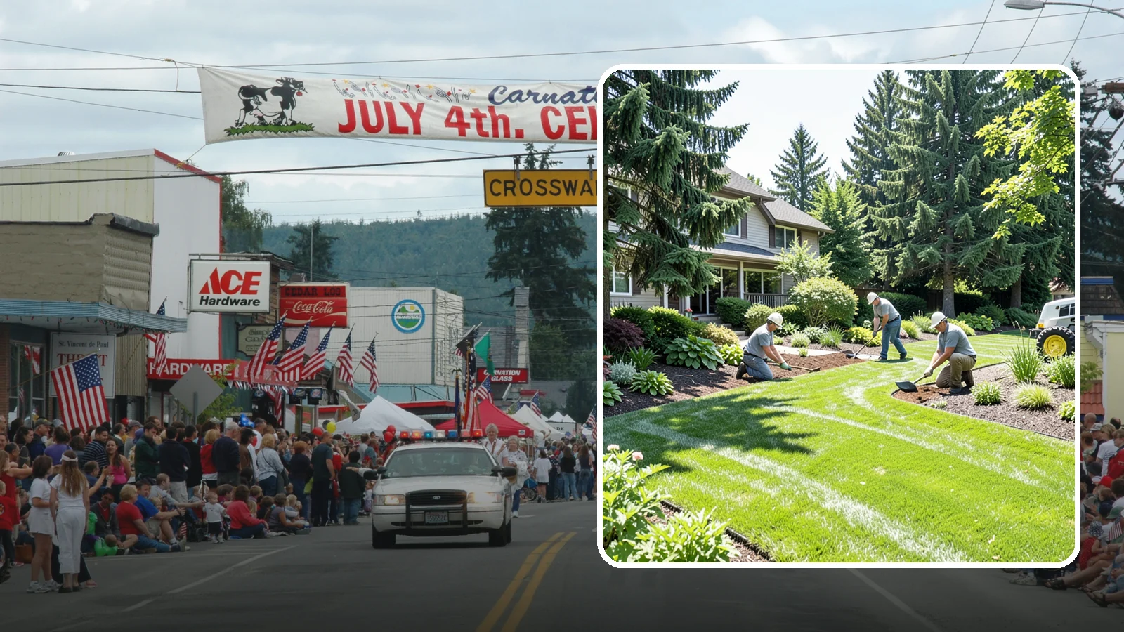 Lawn & Garden Renovation in Carnation, King County, WA - Whole-yard refresh that renovates both lawn and planting beds into a cohesive, healthy landscape.
