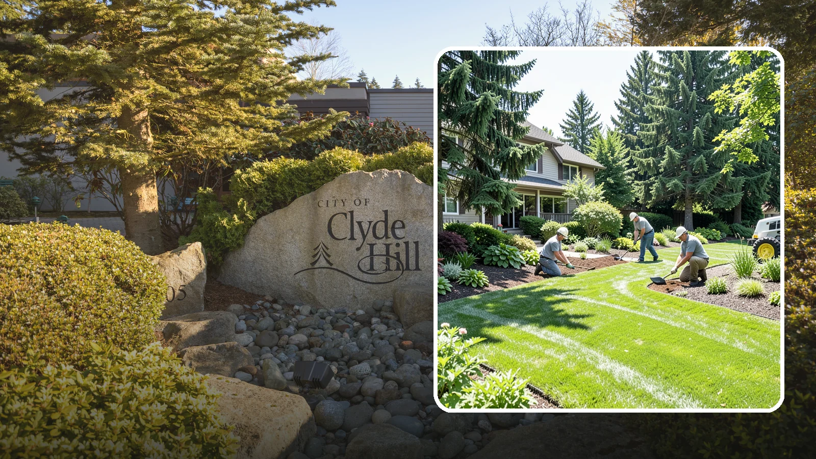 Lawn & Garden Renovation in Clyde Hill, King County, WA - Whole-yard refresh that renovates both lawn and planting beds into a cohesive, healthy landscape.