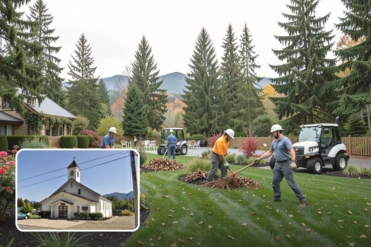 Lawn & Garden Renovation in Concrete, Skagit County, WA - One project that refreshes lawn and beds together
