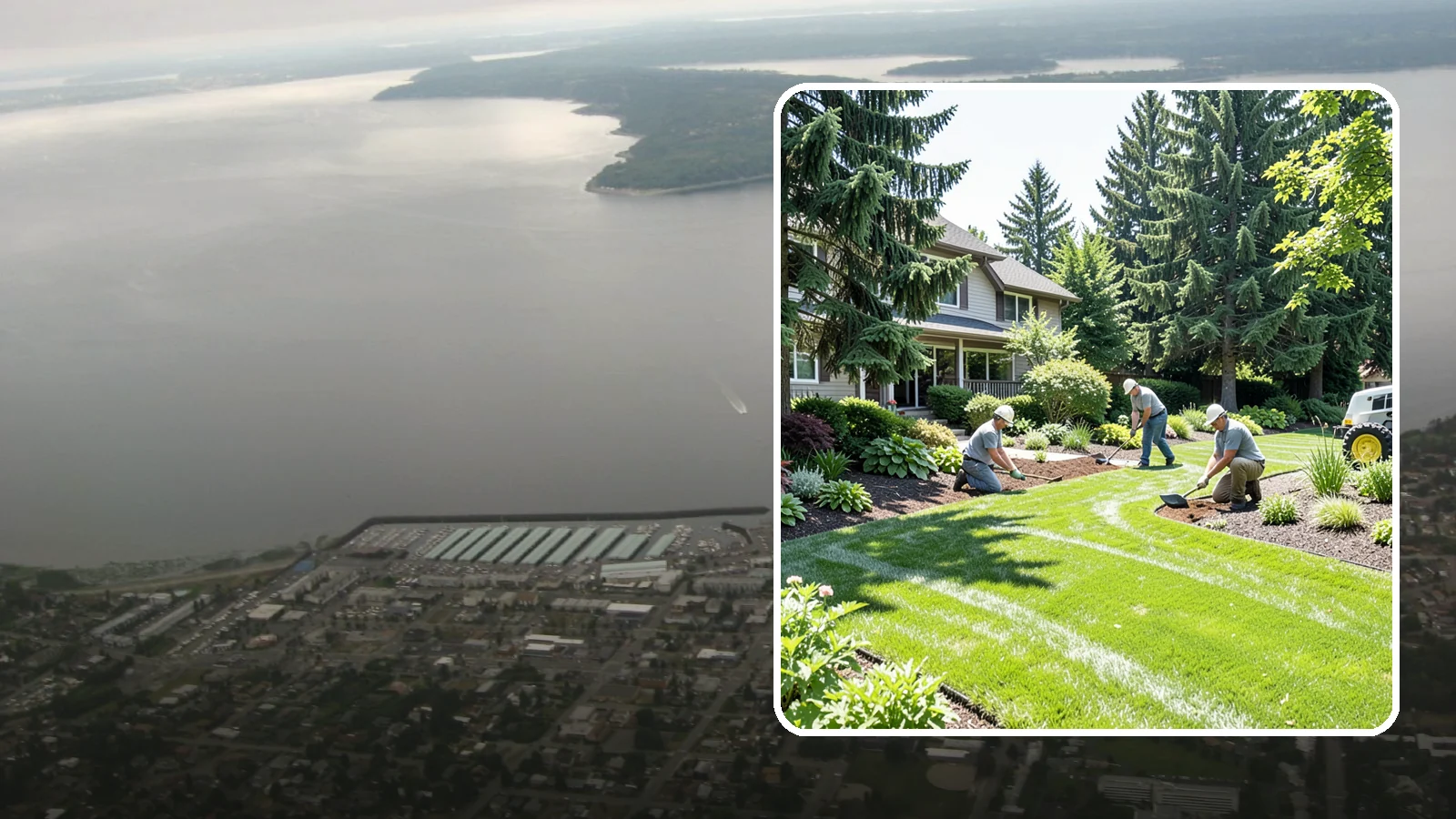 Lawn & Garden Renovation in Des Moines, King County, WA - Whole-yard refresh that renovates both lawn and planting beds into a cohesive, healthy landscape.