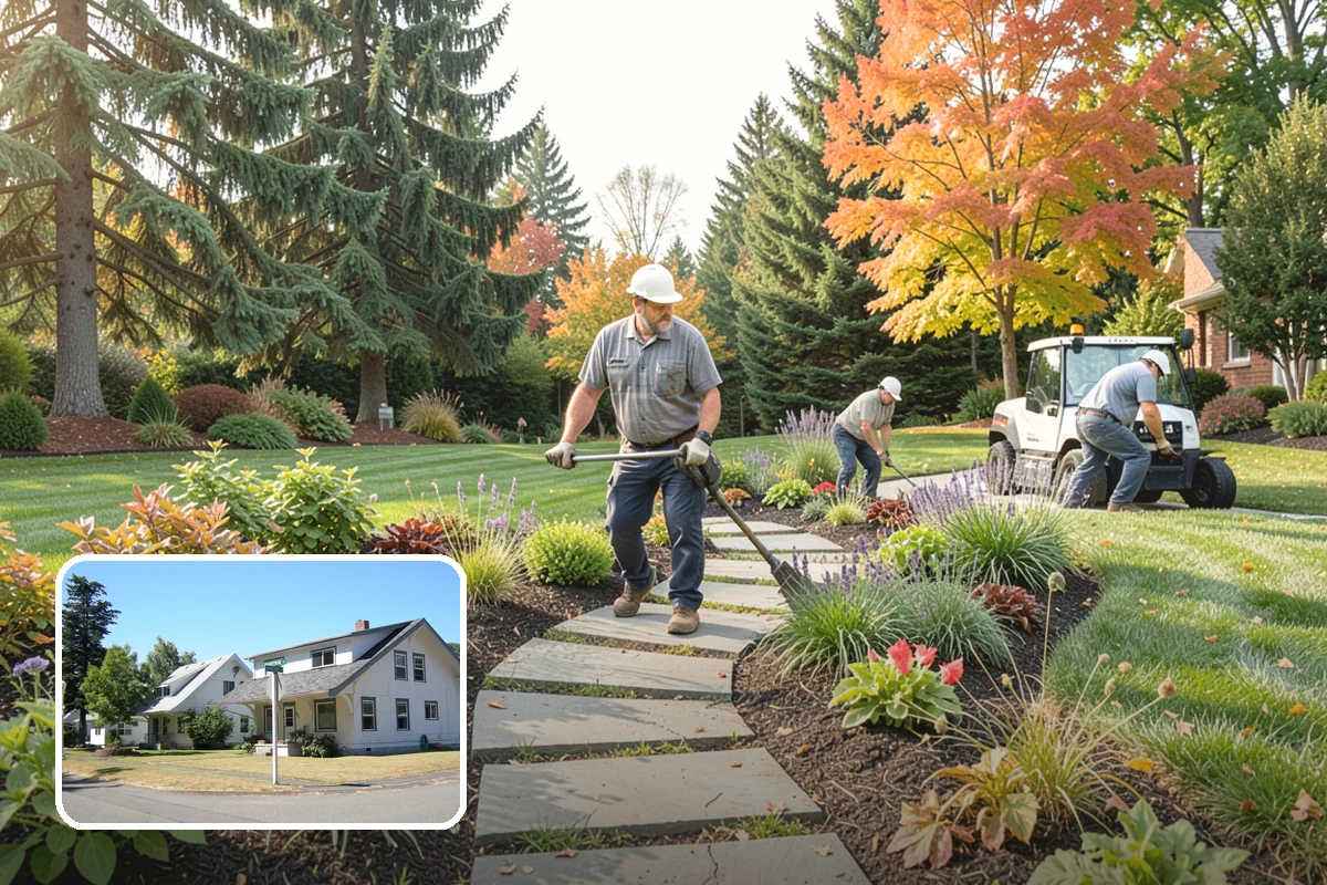 Lawn & Garden Renovation in DuPont, Pierce County, WA - One project that refreshes lawn and beds together