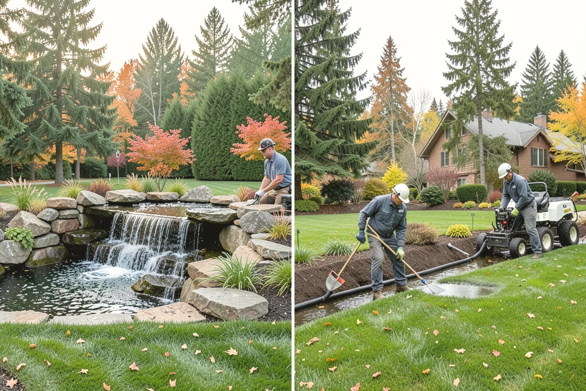 Lawn & Garden Renovation in Duvall, King County, WA - Walk the property and plan lawn and bed work
