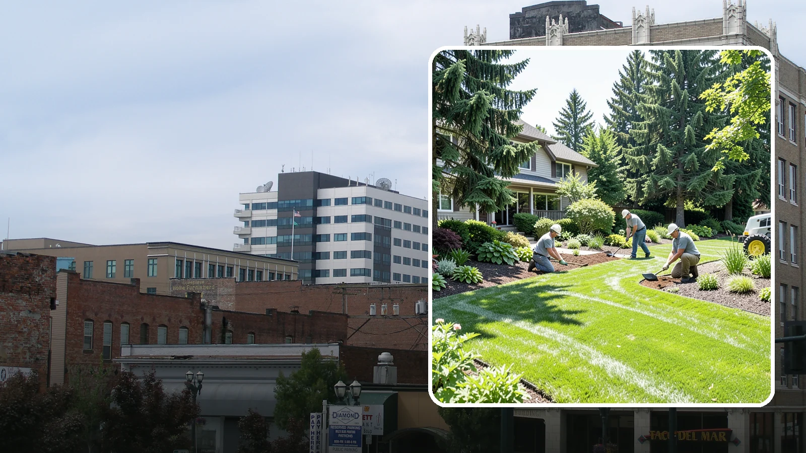 Lawn & Garden Renovation in Everett, Snohomish County, WA - Whole-yard refresh that renovates both lawn and planting beds into a cohesive, healthy landscape.