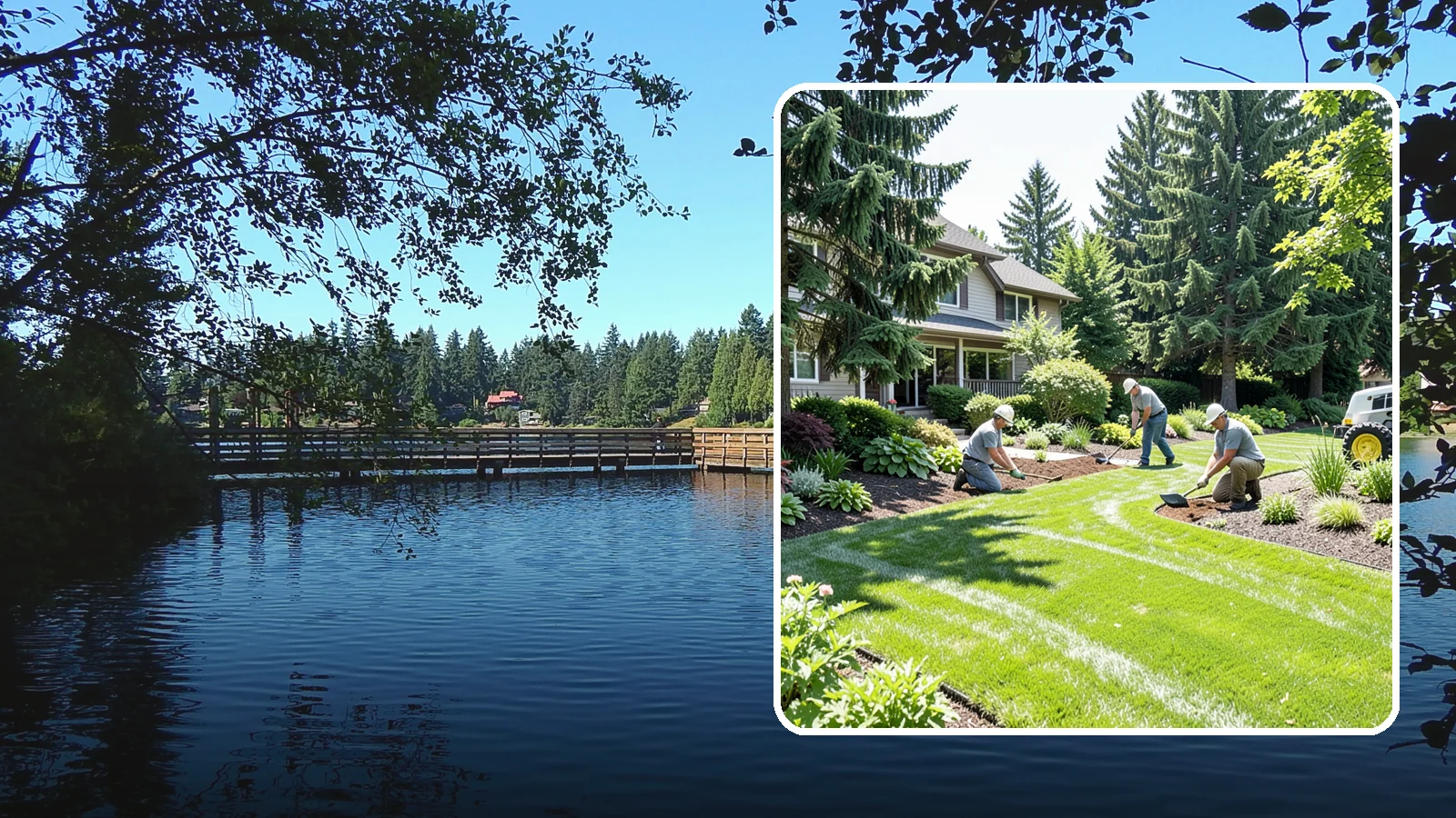 Lawn & Garden Renovation in Federal Way, King County, WA - Whole-yard refresh that renovates both lawn and planting beds into a cohesive, healthy landscape.