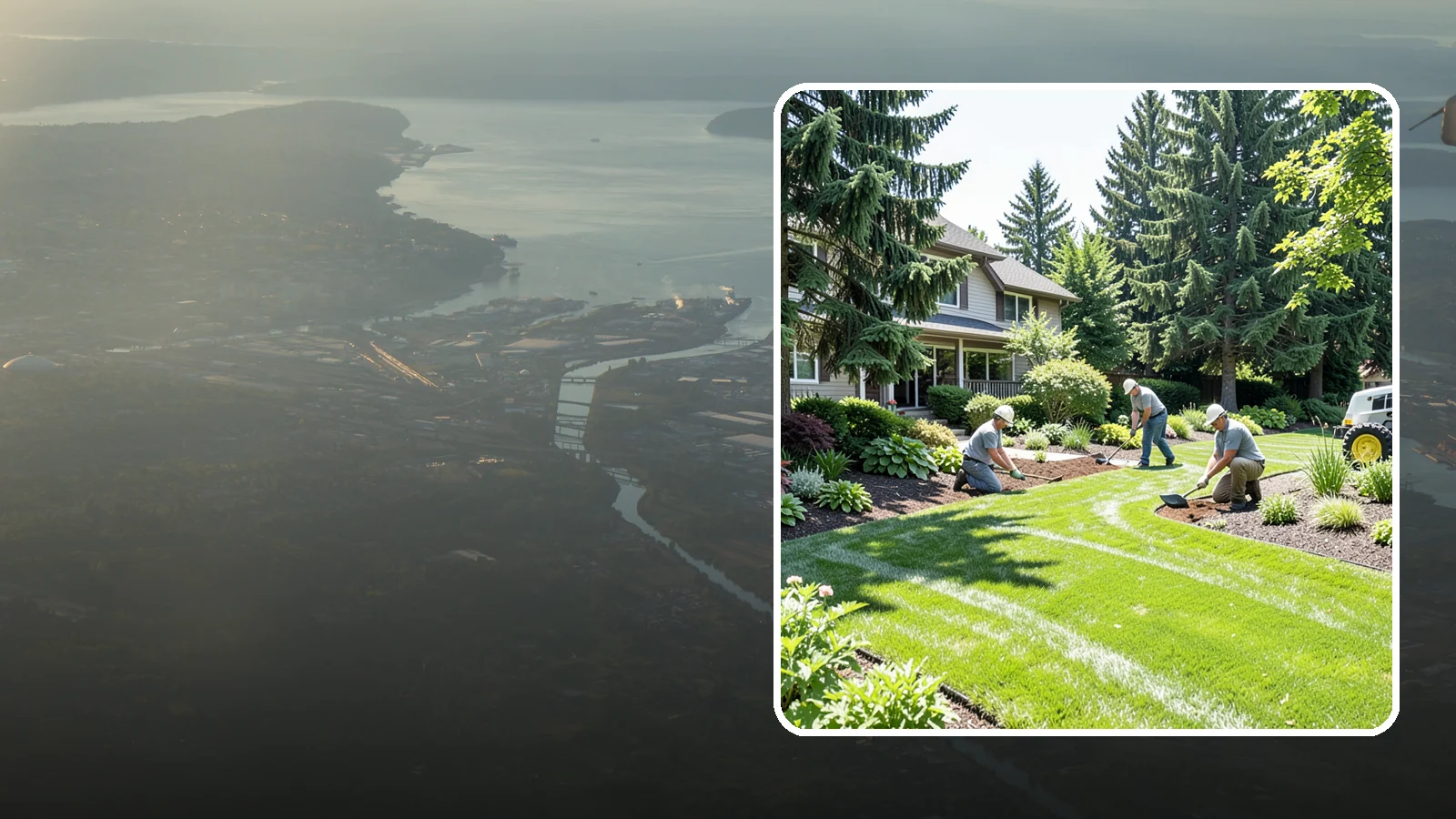 Lawn & Garden Renovation in Fife, Pierce County, WA - Whole-yard refresh that renovates both lawn and planting beds into a cohesive, healthy landscape.