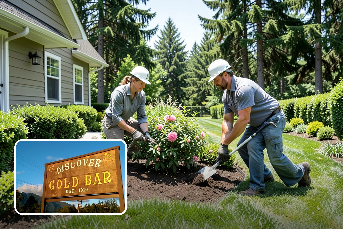 Lawn & Garden Renovation in Gold Bar, Snohomish County, WA - One project that refreshes lawn and beds together