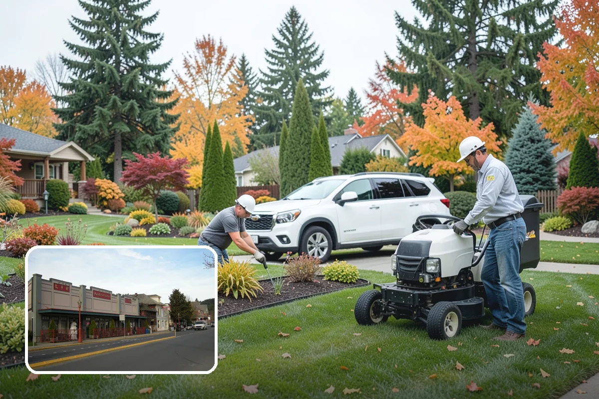 Lawn & Garden Renovation in Issaquah, King County, WA - One project that refreshes lawn and beds together