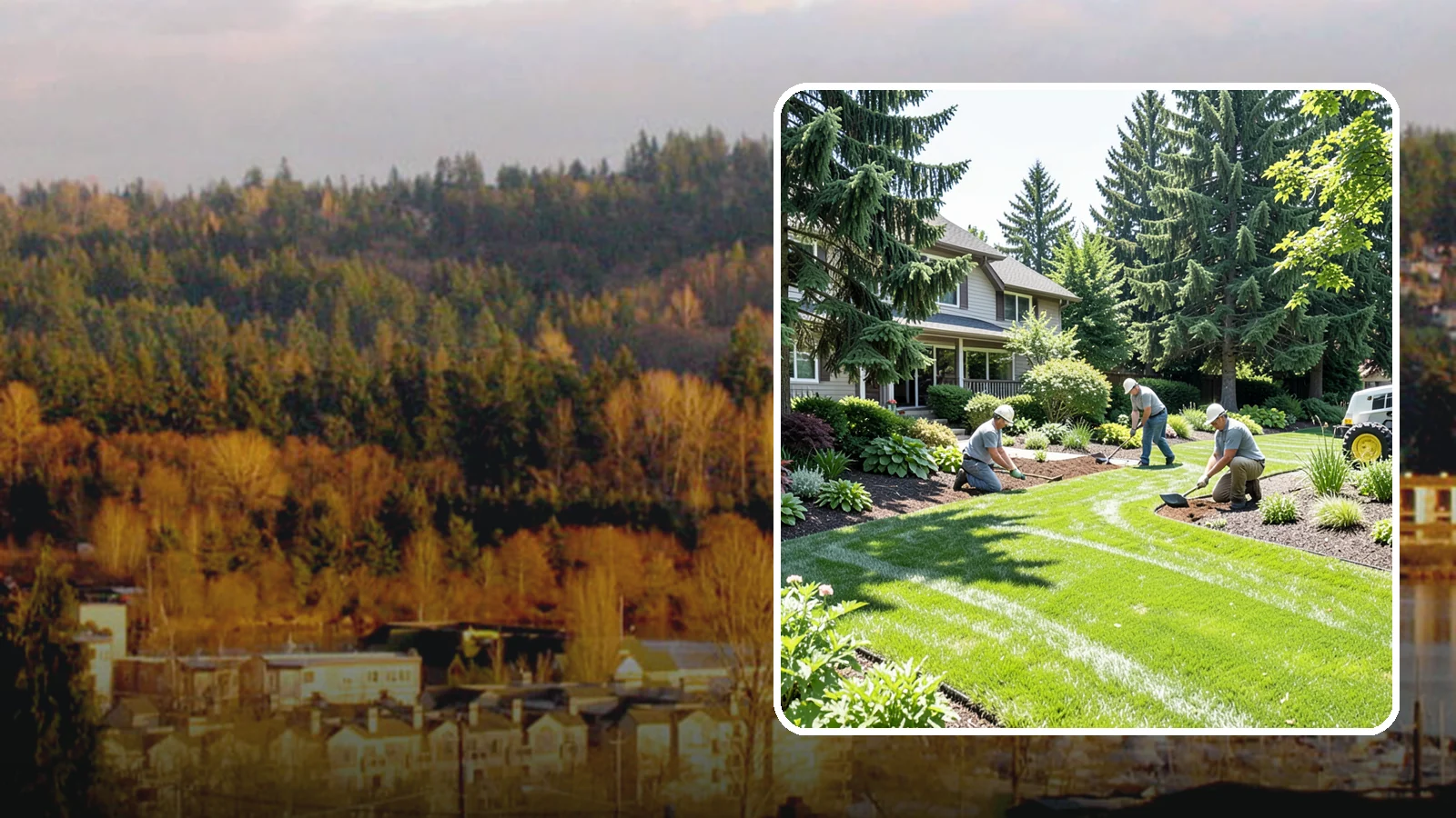 Lawn & Garden Renovation in Kenmore, King County, WA - Whole-yard refresh that renovates both lawn and planting beds into a cohesive, healthy landscape.
