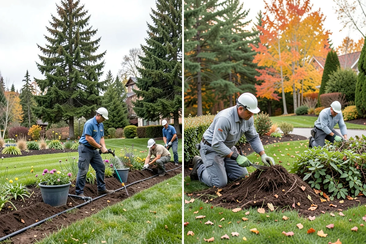 Lawn & Garden Renovation in Lake Forest Park, King County, WA - Walk the property and plan lawn and bed work