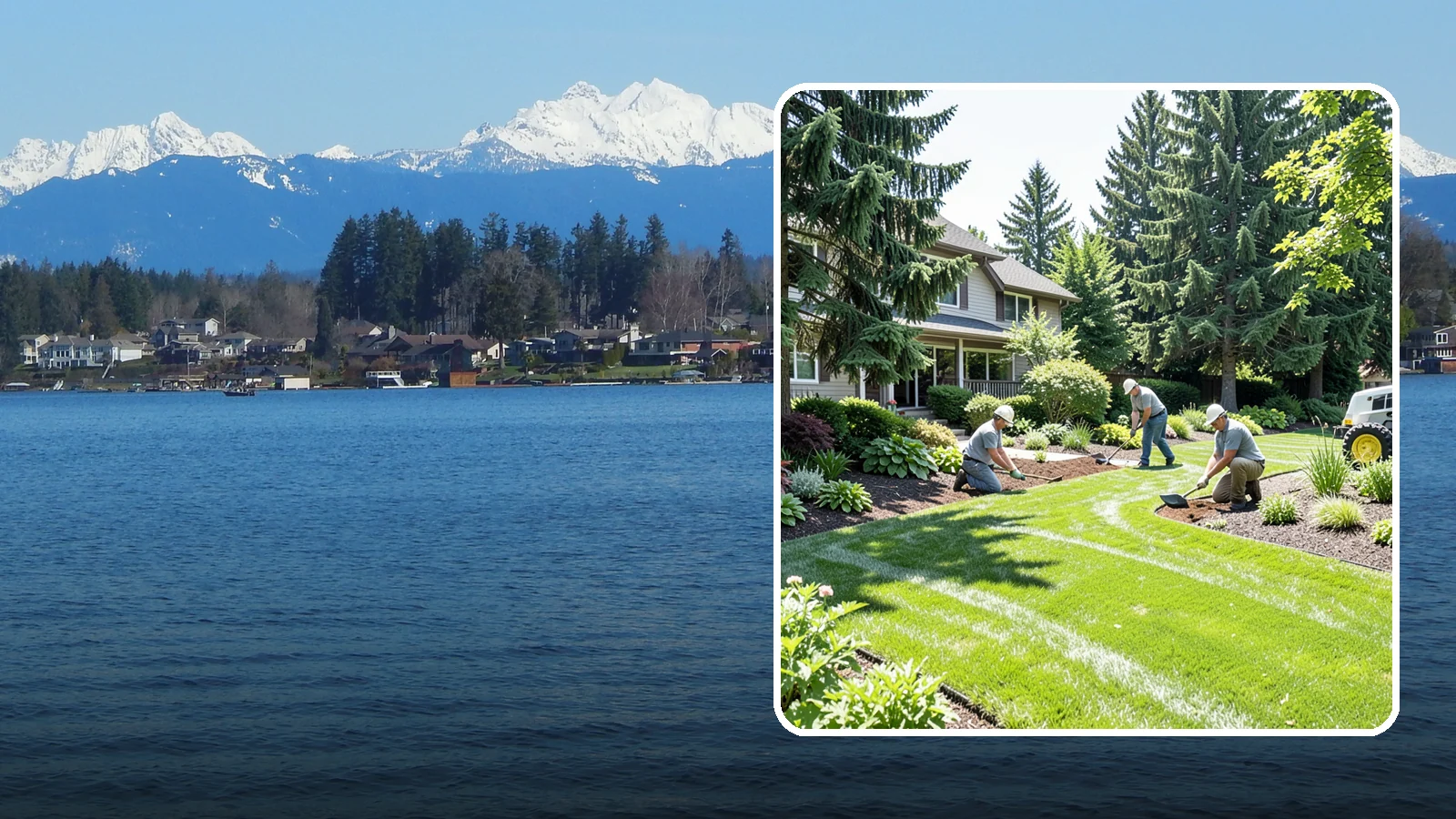 Lawn & Garden Renovation in Lake Stevens, Snohomish County, WA - Whole-yard refresh that renovates both lawn and planting beds into a cohesive, healthy landscape.
