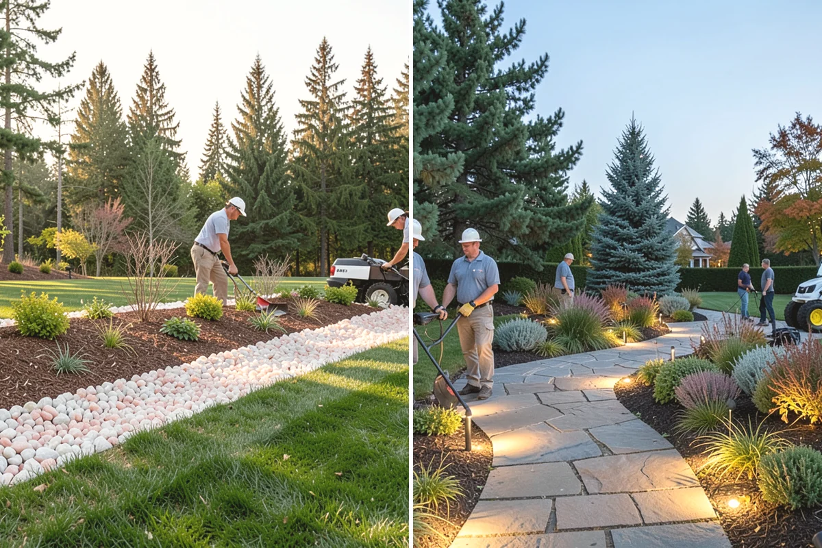 Lawn & Garden Renovation in Lake Stevens, Snohomish County, WA - Walk the property and plan lawn and bed work