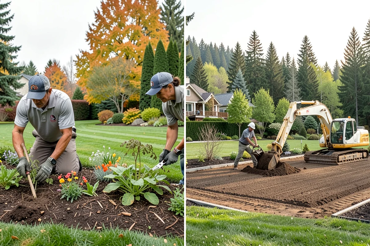 Lawn & Garden Renovation in Lakewood, Pierce County, WA - Walk the property and plan lawn and bed work