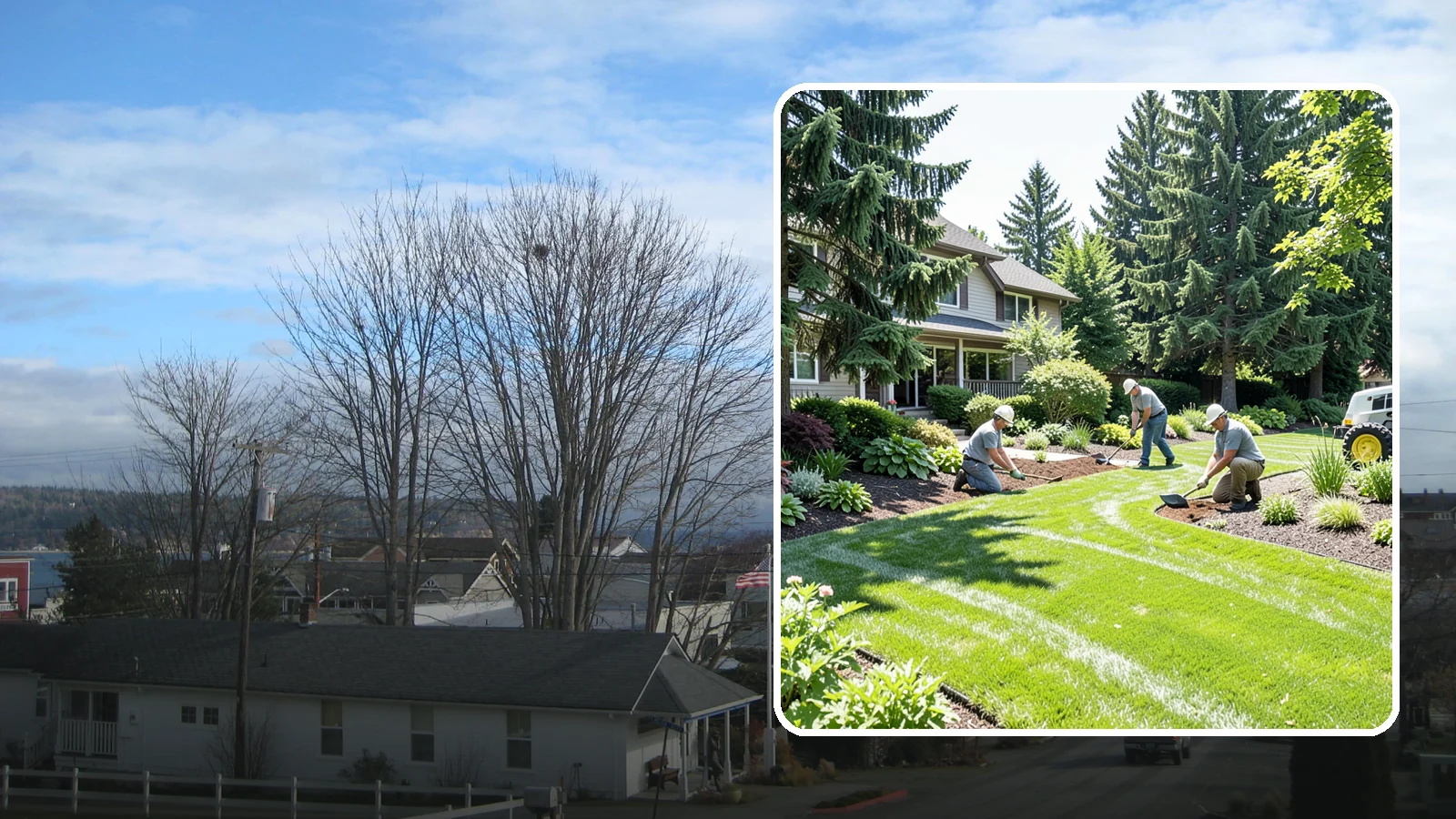 Lawn & Garden Renovation in Langley, Island County, WA - Whole-yard refresh that renovates both lawn and planting beds into a cohesive, healthy landscape.