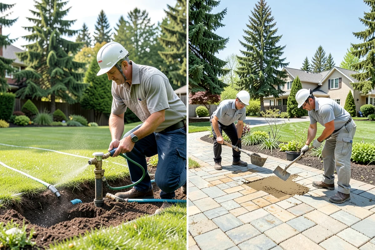 Lawn & Garden Renovation in Lyman, Skagit County, WA - Walk the property and plan lawn and bed work